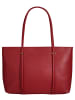 Cluty Shopper FLIORI echt Leder in rot