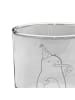Mr. & Mrs. Panda Tumbler Glas Avocado Feier ohne Spruch in Transparent