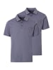 Casa moda Poloshirt Basic in Blau