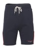 KOROSHI Bermuda Jogger in blau