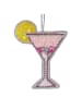 Butlers Baumanhänger HANG ON Martini in Pink