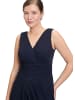 Vera Mont Abendkleid mit V-Ausschnitt in Night Sky