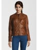 H.I.S Lederjacke SALENA in cognac