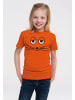 Logoshirt T-Shirt Die Maus - Gesicht in orange