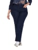 Ulla Popken Jeans in dark blue denim
