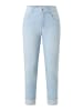 ANGELS  Straight-Leg Jeans Jeans Cici Crop Word mit Strasssteinen in bleached blue used