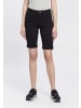 ARIZONA Jeansbermudas in schwarz