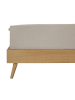 Schiesser Jersey-Elasthan-Spannbettlaken Flexi in Helltaupe