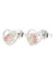 schmuck23 Silber Ohrringe 925 Pferd 0,7 cm x 0,8 cm