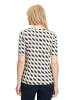 Betty Barclay Basic Shirt mit Print in Beige/Dark Blue