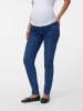 mama licious Umstandsjeans mit Slim Fit in Medium Blue Denim