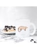 Mr. & Mrs. Panda Tasse Nasenbär ohne Spruch in Transparent