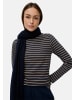 Camel Active Langarm-T-Shirt aus Bio-Baumwolle in Blau gestreift