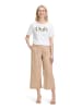 Betty Barclay Basic Shirt mit Placement in White/Beige