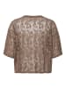 Vero Moda T-shirt in Chocolate Brown