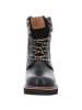 Camel Active Schnürstiefelette in schwarz