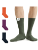 von Jungfeld Classic Socken Herbstfarben in Pine Green