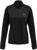 Newline Sweatshirt Mit Kurzem Reißverschluss Women Core Midlayer in BLACK