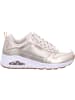 Skechers Sneaker UNO - METALLIXS in champagne