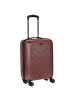 Check.In Mailand - 4-Rollen-Kabinentrolley 55 cm (rot) in rot