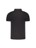 ACCADEMIA MILITARE Schwarz Baumwolle Herren Polo Hemd