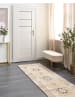 Beliani Kurzflor ALMUS in Beige/Braun - (W) 80 x (L) 300 cm