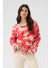 Cream Strickpullover CRTemikka Loose fit in Red Paisley