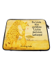 Mr. & Mrs. Panda Notebook Tasche Giraffe Kind Design mit Spruch in Weiß