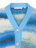 Rich & Royal Strickjacke in blau mehrfarbig - 0001