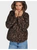 Navigazione Jacke in schwarz / mokka
