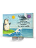 Mr. & Mrs. Panda Duftkerzen Adventskalender Pinguin Surfer Desig... in Weiß