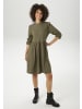 Aniston CASUAL Jerseykleid in Oliv