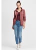 Oxmo Sweatjacke OXVicky Sweat Zip-Jacke in Rot