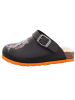 superfit Tieffußbett Pantolette FUSSBETTPANTOFFEL in Schwarz/Mehrfarbig