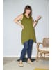 Ulla Popken Longshirt in blattgrün