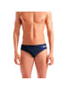 Arena Snakeskin Swim Brief in Dunkelblau