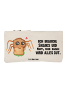 Mr. & Mrs. Panda Federmäppchen Spinne Agathe Sandwich mit Spruch in Weiß