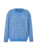 ebeeza Strickpullover in Denim Blau