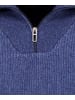 Ragman V-Ausschnitt Pullover in blau