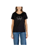 Liu Jo Weiß Schwarz Baumwolle T-Shirt