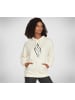 Skechers Kapuzensweats langarm "SKECH-SWEATS DIAMOND SHINE HOODIE" in Weiß