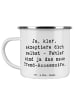 Mr. & Mrs. Panda Trinkbecher Spruch Selbstakzeptanz Trend mit Sp... in Weiß