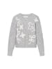 IZIA Women Sweater in light grey melange