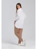 KALITE look Damen Bluse in White