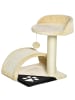 Pawhut Kratzbaum Beige 35,5L x 37B x 46H cm