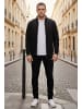 RESLAD Sweatjacke ohne Kapuze in schwarz