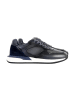 Redskins  Niedrige Sneaker aus Strohleder Blau
