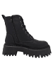 Buffalo Stiefel Aspen LACEUP MID in Schwarz