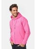 smiler. Kapuzensweatshirtjacke grin. in PINK