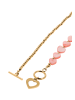 myMo Women Necklace With Lobster Clasp in Gold Rose